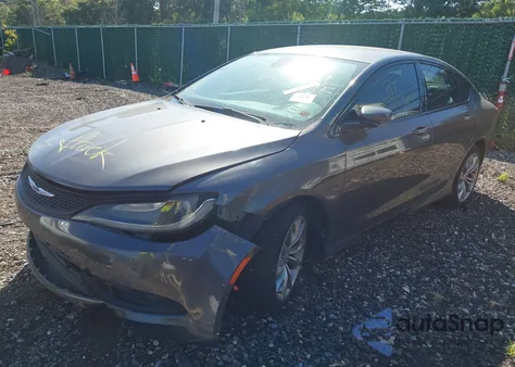 2015 Chrysler 200 S from USA, damaged, VIN 1C3CCCDGXFN522714